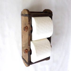 Toiletrulleholder lille, til 2 ruller